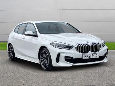 SPOTICAR Bmw 1 Series Serie 1 .5 118i M Sport (lcp) Euro 6 (s/s) 5dr Used Car - Hatchback Petrol White - Worksop - 1200529383_1