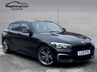 SPOTICAR Bmw 1 Series Serie 1 3.0 M140i Shadow Edition Auto Euro 6 (s/s) 5dr Used Car - Hatchback Petrol Black - Newtownards - 1200530074_1
