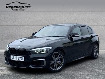 SPOTICAR Bmw 1 Series Serie 1 3.0 M140i Shadow Edition Auto Euro 6 (s/s) 5dr Used Car - Hatchback Petrol Black - Newtownards - 1200530074_3