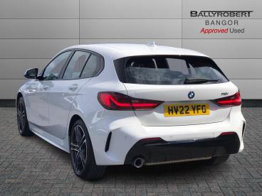 SPOTICAR Bmw 1 Series Serie 1 .5 118i M Sport (lcp) Euro 6 (s/s) 5dr Used Car - Hatchback Petrol White - Bangor - 1200537736_2
