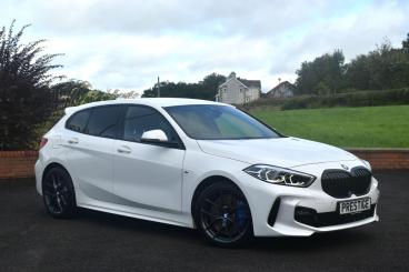SPOTICAR Bmw 1 Series Serie 1 .5 118i M Sport (lcp) Dct Euro 6 (s/s) 5dr Used Car - Hatchback Petrol White - Ballymena County Antrim - 1200542197_1