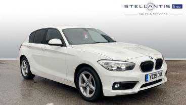 SPOTICAR Bmw 1 Series Serie 1 2.0 118d Se Auto Euro 6 (s/s) 5dr Used Car - Hatchback Diesel White - Liverpool - 1200548041_1