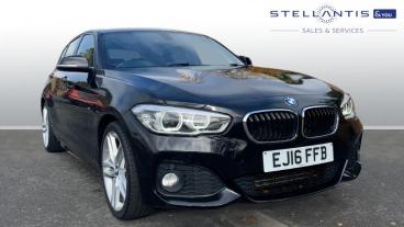 SPOTICAR Bmw 1 Series Serie 1 .5 118i M Sport Euro 6 (s/s) 5dr Used Car - Hatchback Petrol Black - Walton On Thames - 1200556916_1