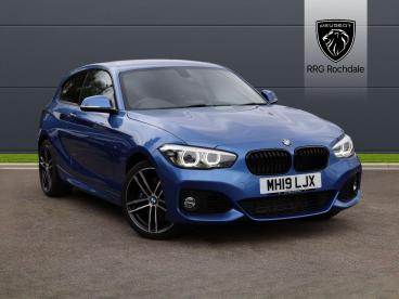 SPOTICAR Bmw 1 Series Serie 1 .5 118i Gpf M Sport Shadow Edition Auto Euro 6 (s/ Used Car - Hatchback Petrol Blue - Rochdale - 1200582278_1