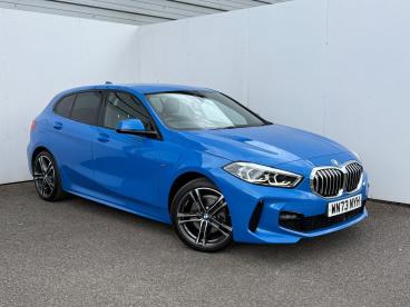 SPOTICAR Bmw 1 Series Serie 1 .5 118i M Sport (lcp) Dct Euro 6 (s/s) 5dr Used Car - Hatchback Petrol Blue - Trowbridge - 1200587806_1