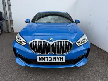 SPOTICAR Bmw 1 Series Serie 1 .5 118i M Sport (lcp) Dct Euro 6 (s/s) 5dr Used Car - Hatchback Petrol Blue - Trowbridge - 1200587806_4
