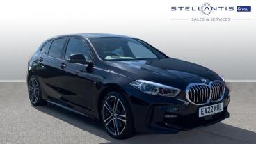 SPOTICAR Bmw 1 Series Serie 1 .5 118i M Sport (lcp) Dct Euro 6 (s/s) 5dr Used Car - Hatchback Petrol Black - Crawley - 1200589657_1
