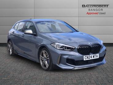 SPOTICAR Bmw 1 Series Serie 1 2.0 M135i Auto Xdrive Euro 6 (s/s) 5dr Used Car - Hatchback Petrol Grey - Bangor - 1200595512_1