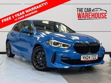 SPOTICAR Bmw 1 Series Serie 1 .5 118i M Sport (lcp) Dct Euro 6 (s/s) 5dr Used Car - Hatchback Petrol Blue - Swansea - 1200611265_1