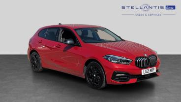SPOTICAR Bmw 1 Series Serie 1 .5 118i Sport (lcp) Dct Euro 6 (s/s) 5dr Used Car - Hatchback Petrol Red - Liverpool - 1200611737_1