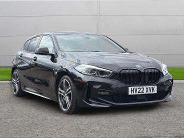 SPOTICAR Bmw 1 Series Serie 1 .5 118i M Sport (lcp) Dct Euro 6 (s/s) 5dr Used Car - Hatchback Petrol Black - Selby - 1200619212_1