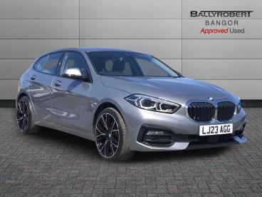 SPOTICAR Bmw 1 Series Serie 1 .5 118i Sport (lcp) Dct Euro 6 (s/s) 5dr Used Car - Hatchback Petrol Grey - Bangor - 1200619603_1