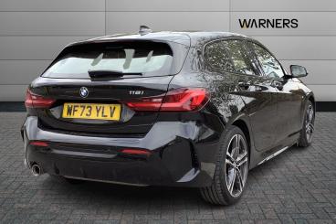 SPOTICAR Bmw 1 Series Serie 1 .5 118i M Sport (lcp) Dct Euro 6 (s/s) 5dr Used Car - Hatchback Petrol Black - Gloucester - 1200624563_4