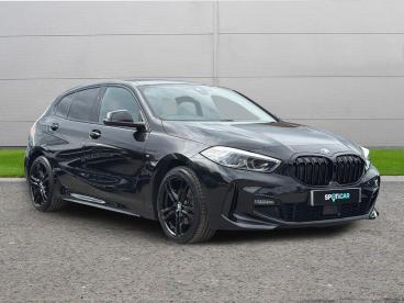 SPOTICAR Bmw 1 Series Serie 1 .5 118i M Sport (lcp) Euro 6 (s/s) 5dr Used Car - Hatchback Petrol Black - Selby - 1200629553_1