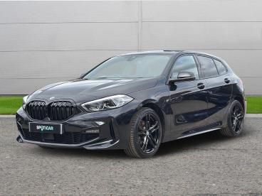 SPOTICAR Bmw 1 Series Serie 1 .5 118i M Sport (lcp) Euro 6 (s/s) 5dr Used Car - Hatchback Petrol Black - Selby - 1200629553_3