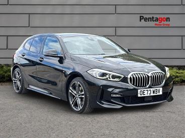 SPOTICAR Bmw 1 Series Serie 1 .5 116d M Sport (lcp) Dct Euro 6 (s/s) 5dr Used Car - Hatchback Diesel Black - Derby - 1200631865_1