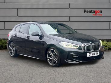 SPOTICAR Bmw 1 Series Serie 1 .5 118i M Sport (lcp) Dct Euro 6 (s/s) 5dr Used Car - Hatchback Petrol Black - Scunthorpe - 1200632204_1