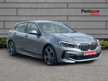 SPOTICAR Bmw 1 Series Serie 1 .5 118i M Sport (lcp) Dct Euro 6 (s/s) 5dr Used Car - Hatchback Petrol Grey - Lincoln - 1200632380_1