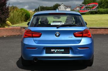 SPOTICAR Bmw 1 Series Serie 1 .5 118i Sport Auto Euro 6 (s/s) 5dr Used Car - Hatchback Petrol Blue - Ballymena County Antrim - 1200633909_4