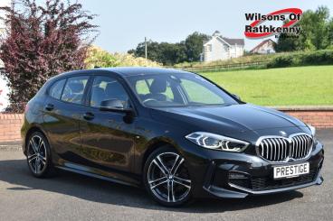 SPOTICAR Bmw 1 Series Serie 1 .5 118i M Sport (lcp) Euro 6 (s/s) 5dr Used Car - Hatchback Petrol Black - Ballymena County Antrim - 1200633921_1