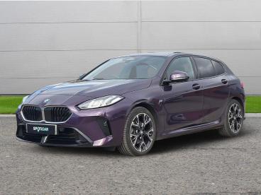 SPOTICAR Bmw 1 Series Serie 1 .5 120i Mht M Sport Dct Euro 6 (s/s) 5dr Used Car - Hatchback Hybrid Purple - Selby - 1200637184_4