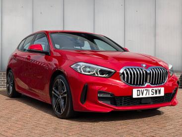 SPOTICAR Bmw 1 Series Serie 1 .5 118i M Sport (lcp) Euro 6 (s/s) 5dr Used Car - Hatchback Petrol Red - Norwich - 1200637581_5