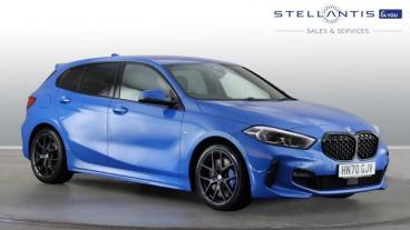 SPOTICAR Bmw 1 Series Serie 1 .5 118i M Sport Dct Euro 6 (s/s) 5dr Used Car - Hatchback Petrol Blue - Birmingham - 1200641439_1