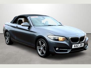 SPOTICAR Bmw 2 Series Serie 2 1.5 218i Sport Auto Euro 6 (s/s) 2dr Used Car - Saloon Petrol Grey - Uckfield - 1200570624_1