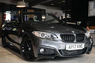 SPOTICAR Bmw 2 Series Serie 2 .0 218d M Sport Auto Euro 6 (s/s) 2dr Used Car - Saloon Diesel Grey - Stourbridge - 1200616317_1