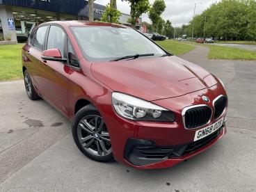 SPOTICAR Bmw 2 Series Serie 2 .0 220i Gpf Sport Dct Euro 6 (s/s) 5dr Used Car - Mpv Petrol Red - Swansea - 1200616639_1