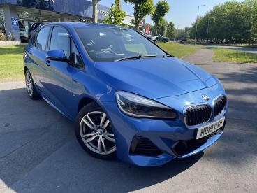 SPOTICAR Bmw 2 Series Serie 2 1.5 225xe 7.6kwh M Sport (premium) Auto 4wd Euro 6 Used Car - Mpv Plug-in Hybrid Blue - Swansea - 1200618047_1