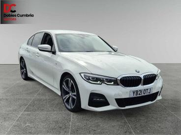 SPOTICAR Bmw 3 Series Serie 3 2.0 320i M Sport Auto Euro 6 (s/s) 4dr Used Car - Saloon Petrol White - Workington - 1200528574_1