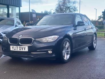 SPOTICAR Bmw 3 Series Serie 3 2.0 320d Sport Xdrive Euro 6 (s/s) 4dr Used Car - Saloon Diesel Blue - Cheltenham - 1200550410_3