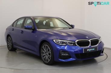 SPOTICAR Bmw 3 Series Serie 3 2.0 330e 12kwh M Sport Auto Euro 6 (s/s) 4dr Used Car - Saloon Plug-in Hybrid Blue - Wellingborough - 1200558577_1