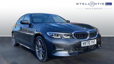 SPOTICAR Bmw 3 Series Serie 3 2.0 320i Sport Auto Euro 6 (s/s) 4dr Used Car - Saloon Petrol Grey - Walton On Thames - 1200573903_1