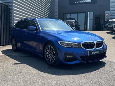 SPOTICAR Bmw 3 Series Serie 3 2.0 330i M Sport Touring Auto Euro 6 (s/s) 5dr Used Car - Estate Petrol Blue - Swindon - 1200605410_2