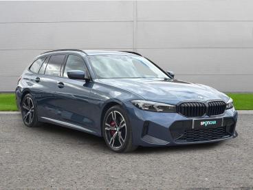SPOTICAR Bmw 3 Series Serie 3 2.0 320i M Sport Touring Auto Euro 6 (s/s) 5dr Used Car - Estate Petrol Blue - Selby - 1200620027_1