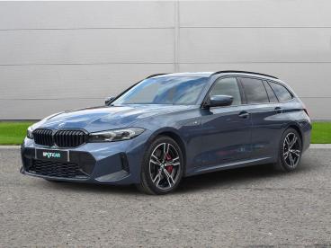 SPOTICAR Bmw 3 Series Serie 3 2.0 320i M Sport Touring Auto Euro 6 (s/s) 5dr Used Car - Estate Petrol Blue - Selby - 1200620027_3