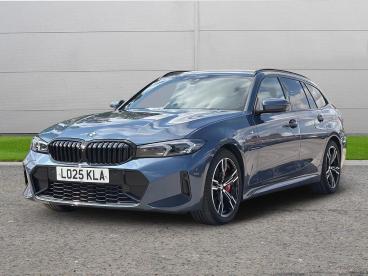 SPOTICAR Bmw 3 Series Serie 3 2.0 320i M Sport Touring Auto Euro 6 (s/s) 5dr Used Car - Estate Petrol Blue - Selby - 1200621958_3