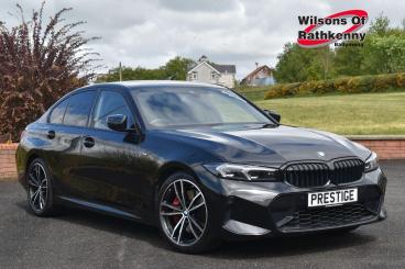 SPOTICAR Bmw 3 Series Serie 3 2.0 320i M Sport Auto Euro 6 (s/s) 4dr Used Car - Saloon Petrol Black - Ballymena County Antrim - 1200633932_1