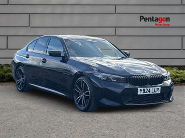 SPOTICAR Bmw 3 Series Serie 3 2.0 320i M Sport Auto Euro 6 (s/s) 4dr Used Car - Saloon Petrol Black - Derby - 1200637048_1