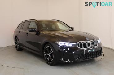 SPOTICAR Bmw 3 Series Serie 3 2.0 330e 12kwh M Sport Touring Auto Euro 6 (s/s) 5 Used Car - Estate Plug-in Hybrid Black - Wellingborough - 1200640166_1