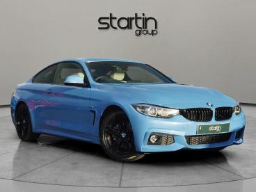 SPOTICAR Bmw 4 Series Serie 4 2.0 430i Gpf M Sport Auto Euro 6 (s/s) 2dr Used Car - Coupe Petrol Blue - Worcester - 1200566791_1