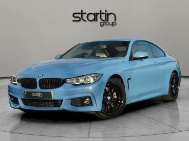 SPOTICAR Bmw 4 Series Serie 4 2.0 430i Gpf M Sport Auto Euro 6 (s/s) 2dr Used Car - Coupe Petrol Blue - Worcester - 1200566791_3