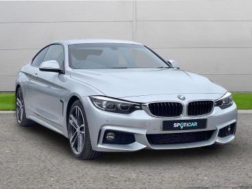 SPOTICAR Bmw 4 Series Serie 4 2.0 420d M Sport Auto Euro 6 (s/s) 2dr Used Car - Coupe Diesel Silver - Selby - 1200579424_1