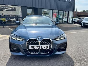 SPOTICAR Bmw 4 Series Serie 4 2.0 420i M Sport Auto Euro 6 (s/s) 2dr Used Car - Coupe Petrol Blue - Cheltenham - 1200621698_2