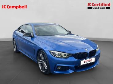 SPOTICAR Bmw 4 Series Serie 4 3.0 430d M Sport Auto Euro 6 (s/s) 5dr Used Car - Saloon Diesel Blue - Newry - 1200622383_1