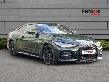 SPOTICAR Bmw 4 Series Serie 4 2.0 420i M Sport Auto Euro 6 (s/s) 2dr Used Car - Coupe Petrol Green - Derby - 1200641144_1