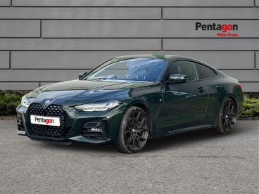 SPOTICAR Bmw 4 Series Serie 4 2.0 420i M Sport Auto Euro 6 (s/s) 2dr Used Car - Coupe Petrol Green - Derby - 1200641144_3
