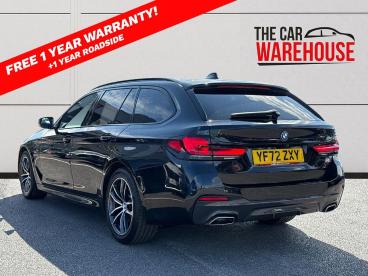 SPOTICAR Bmw 5 Series Serie 5 2.0 530e 12kwh M Sport Touring Steptronic Euro 6 ( Used Car - Estate Plug-in Hybrid Black - Bridgend - 1200517759_2